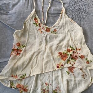 Size small dainty tank - Coachella inspired